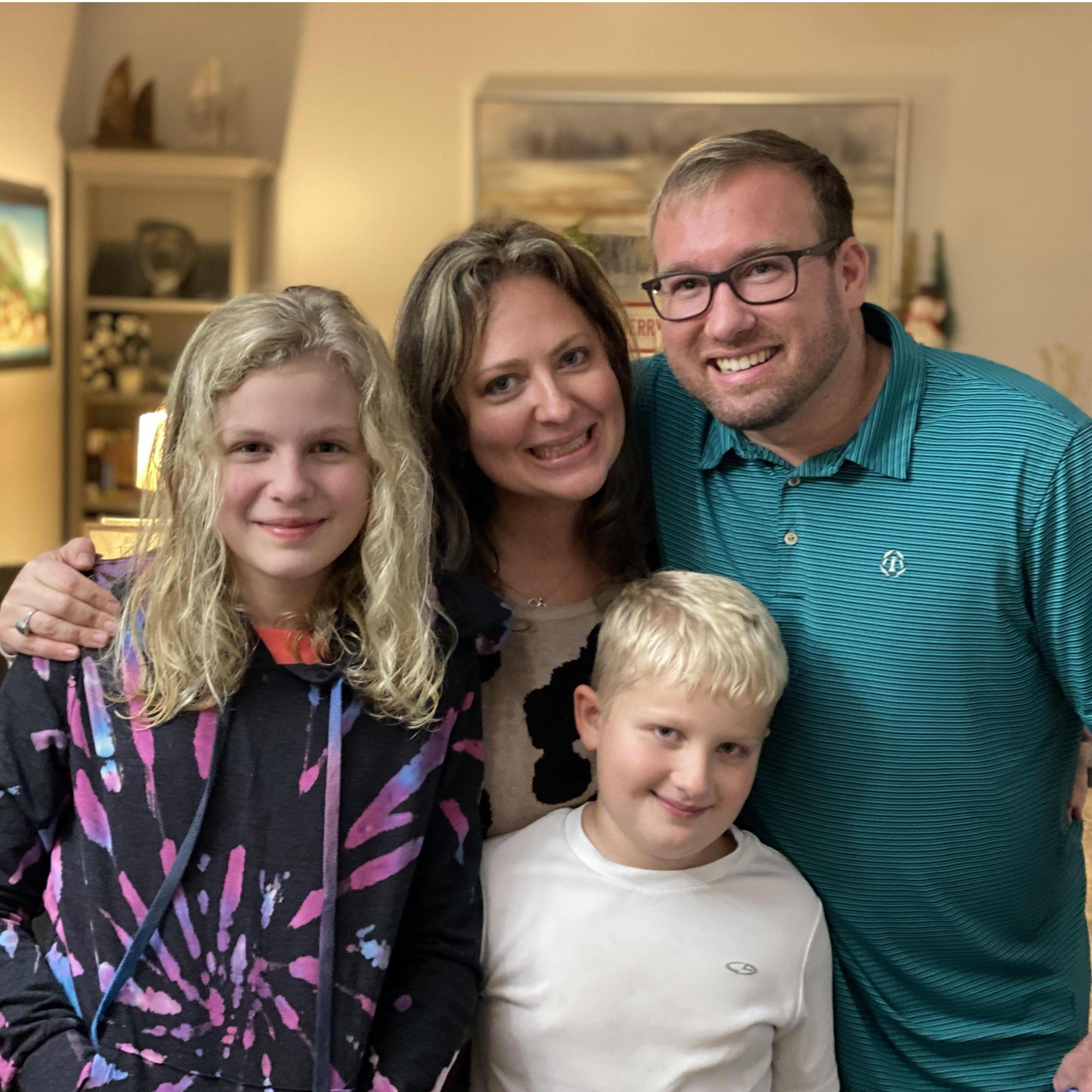 A family that smiles together, stays together.