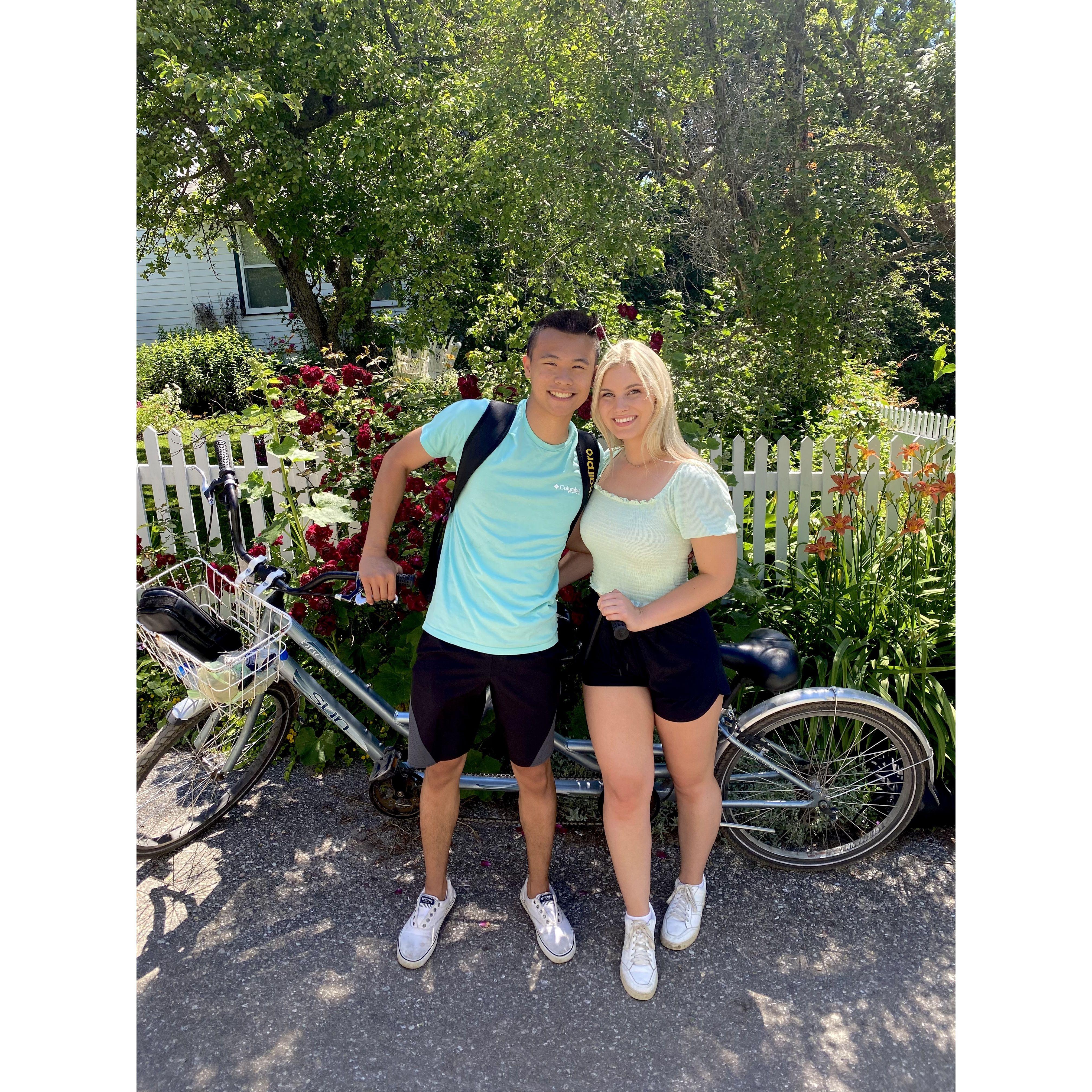 Our first trip to Mackinaw Island with our friends!