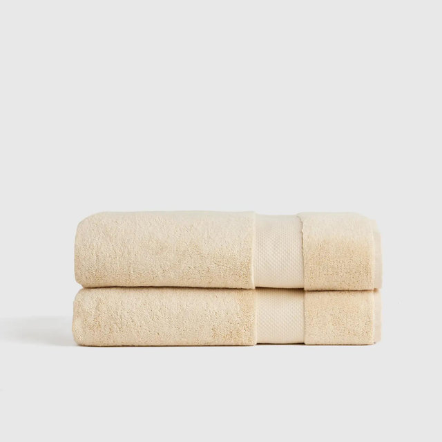 Turkish Ultra Plush Bath Sheet (Set of 2) - Linen