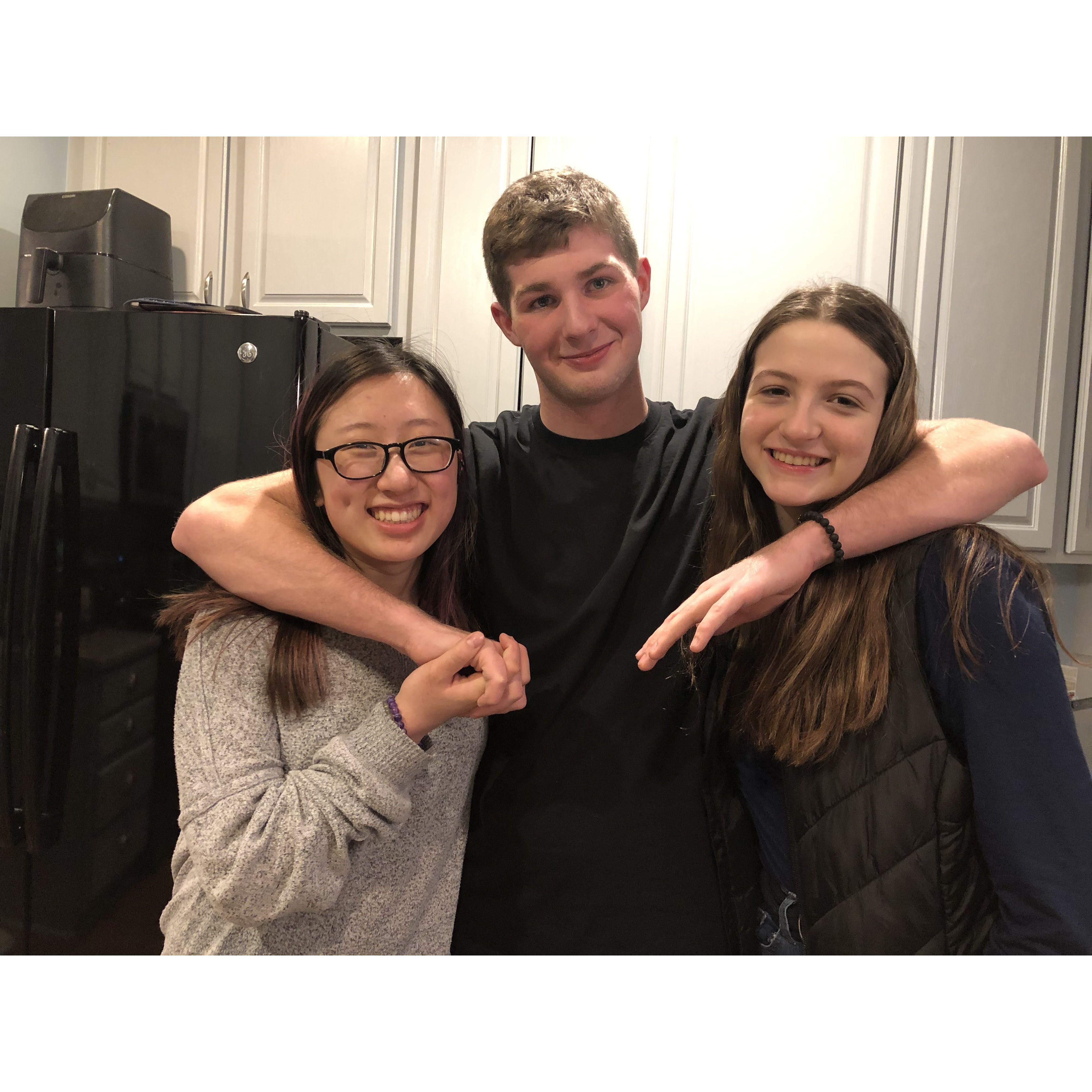 This was at my 17th birthday, with one of our friends from MATA