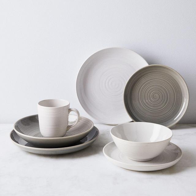 William Mason Ceramic Dinnerware (12-Piece Set)
