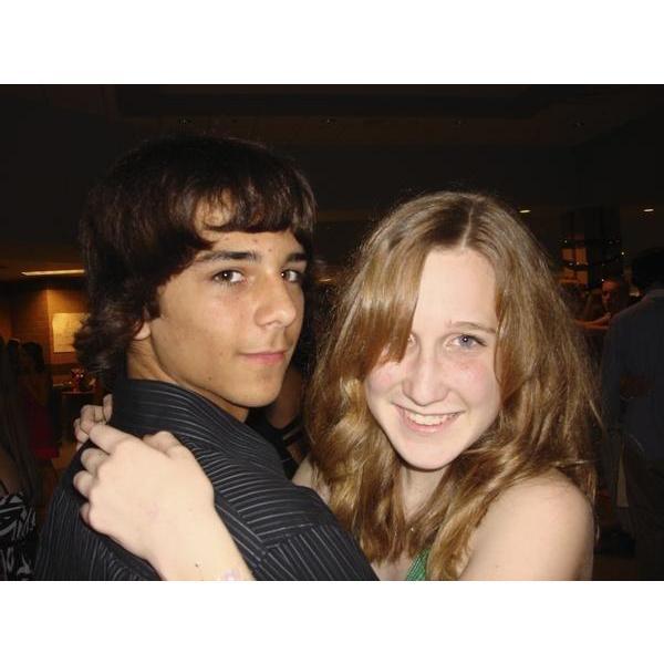 The original "first dance"- 9th grade homecoming!