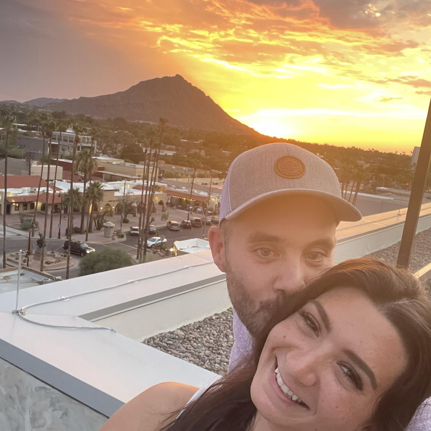Date night with rooftop views of Camelback Mountain