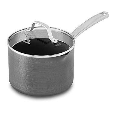 Sedona Pro Stainless Steel 1.5-qt. Saucepan with Glass Lid - Silver