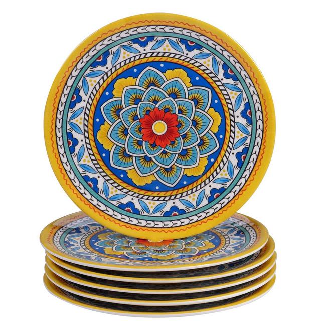 McGavock 9" Melamine Salad Plate (Set of 6)