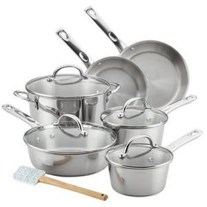 Ayesha Curry™ 11pc Home Collection Stainless Steel Cookware Set
