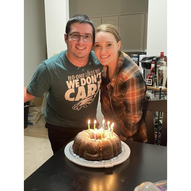 Their favorite cake is Memom's Chocolate cake which has no frosting!!  This was the first time Jenica got to taste it and it has been requested for every birthday after that.