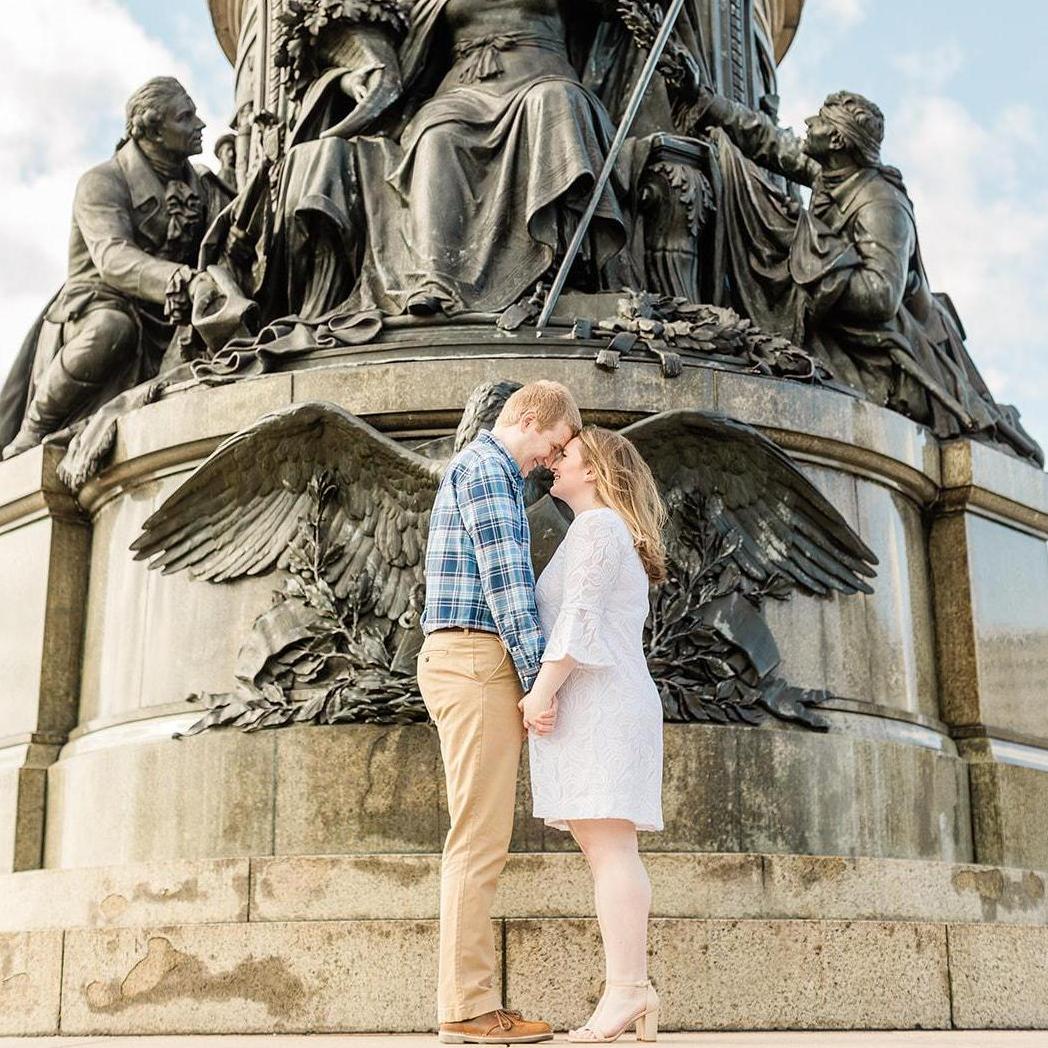 Engagement Photos - Philadelphia Museum of Art - February 2021