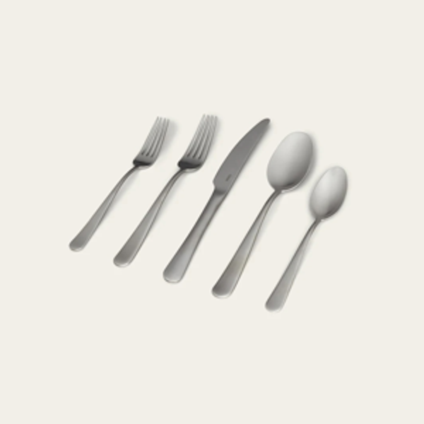 Flatware Set- Matte Silver