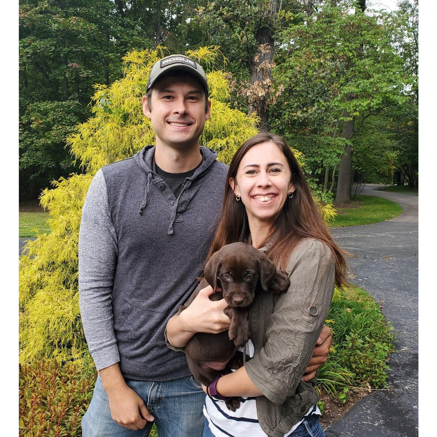 The day we picked up Maple! 10.2.2022