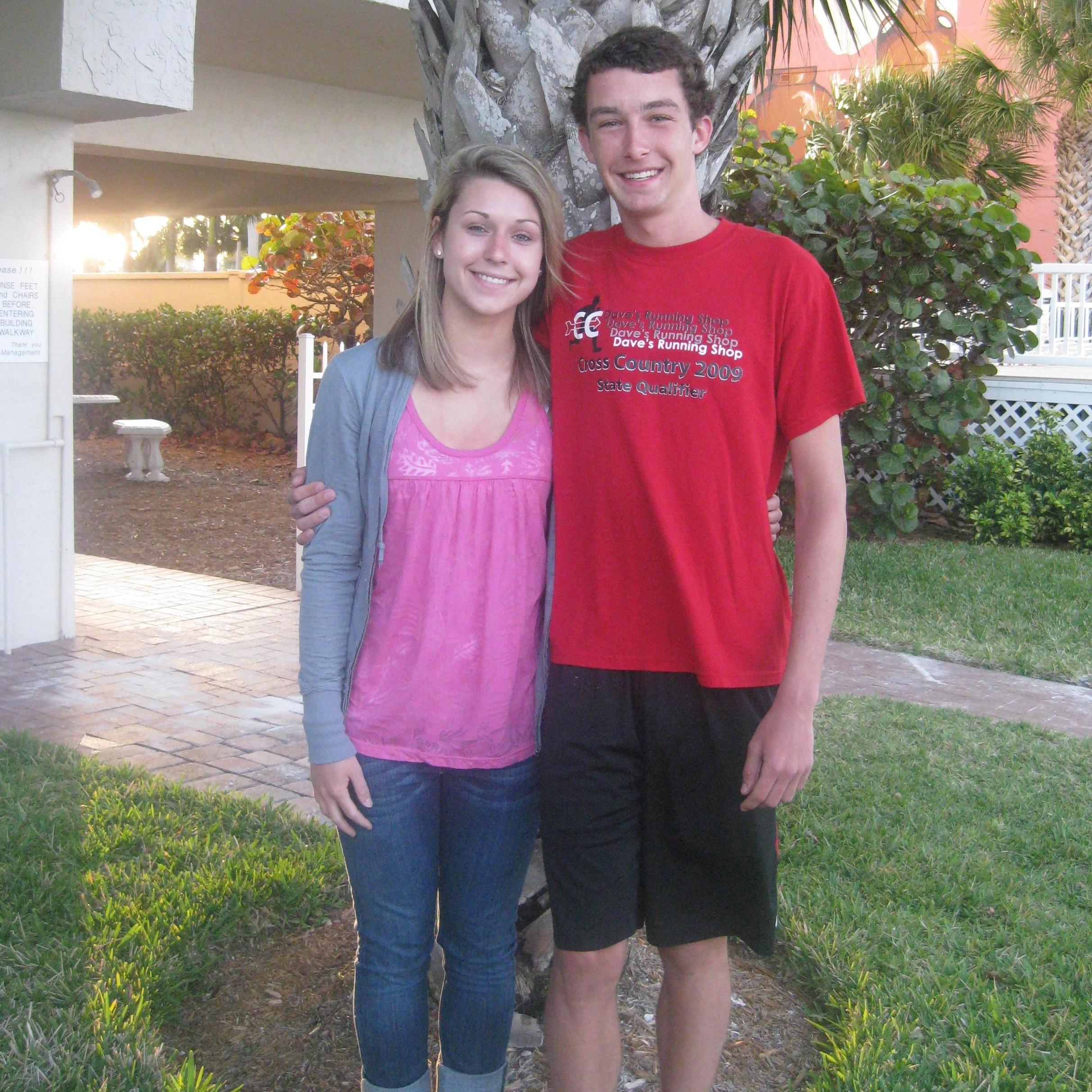 Our First Picture Together - Spring 2010