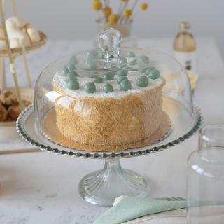 Round Glass Cake Stand