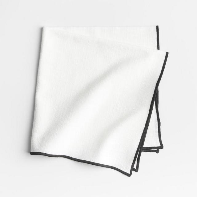 Mercer Merrow-Stitch Warm Natural Organic Cotton Napkin