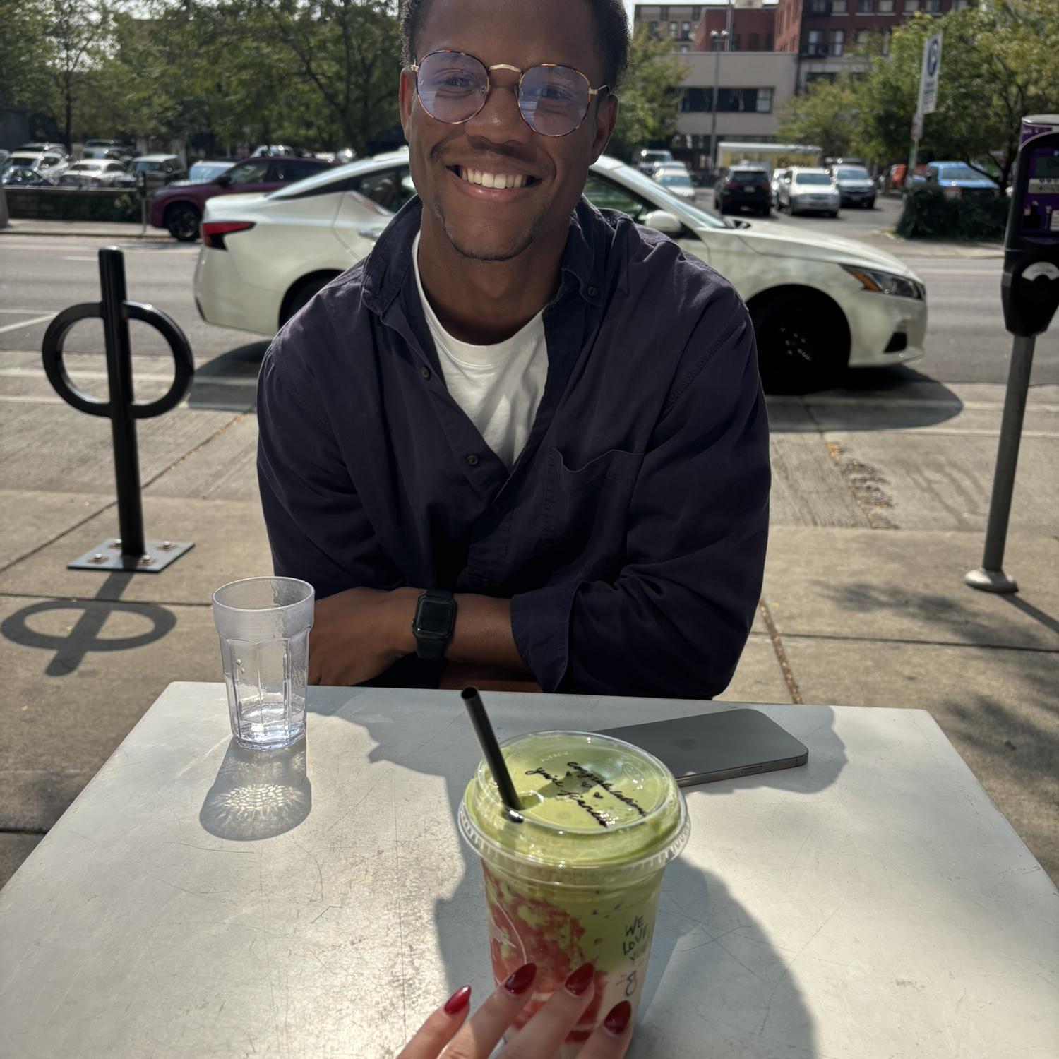 At the coffee shop that started it all, Indaba on riverside was the first place we stopped to tell our baristas the news. From watching our first interaction, to now, our yes to forever!