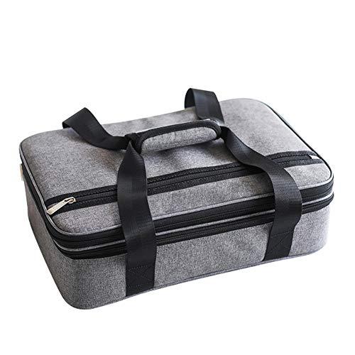 Insulated Double Casserole Carrier, Padded Lasagna Holder, Expandable Hot And Cold Thermal Tote Bag, Casserole Dishes Travel Bag For Picnic Potluck Beach Day Trip Camping Hiking