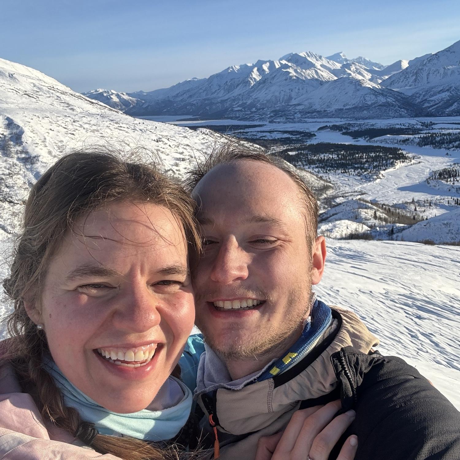 Post-proposal selfie in the Delta Range