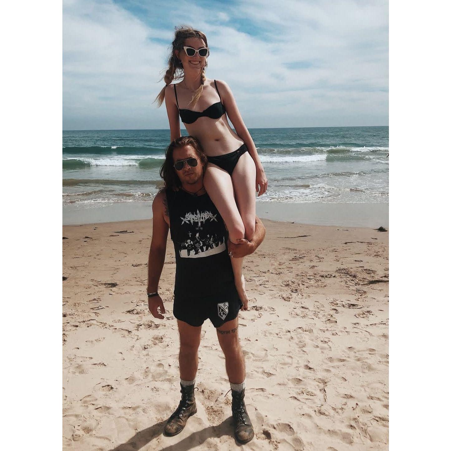 hiked in the snow then drove to the beach in the same day! Sequoia National Park to Malibu, CA!