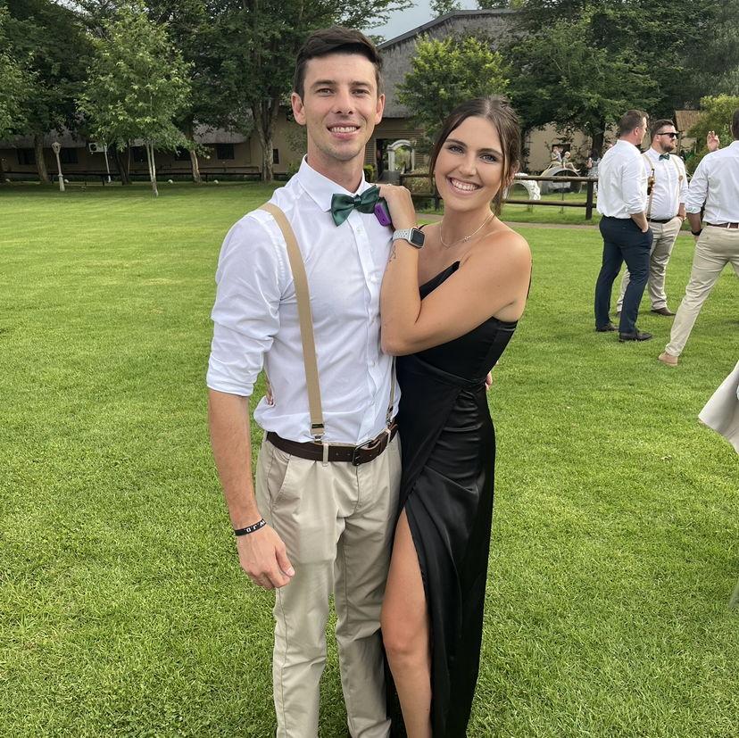 This was our first wedding we ever went to together.