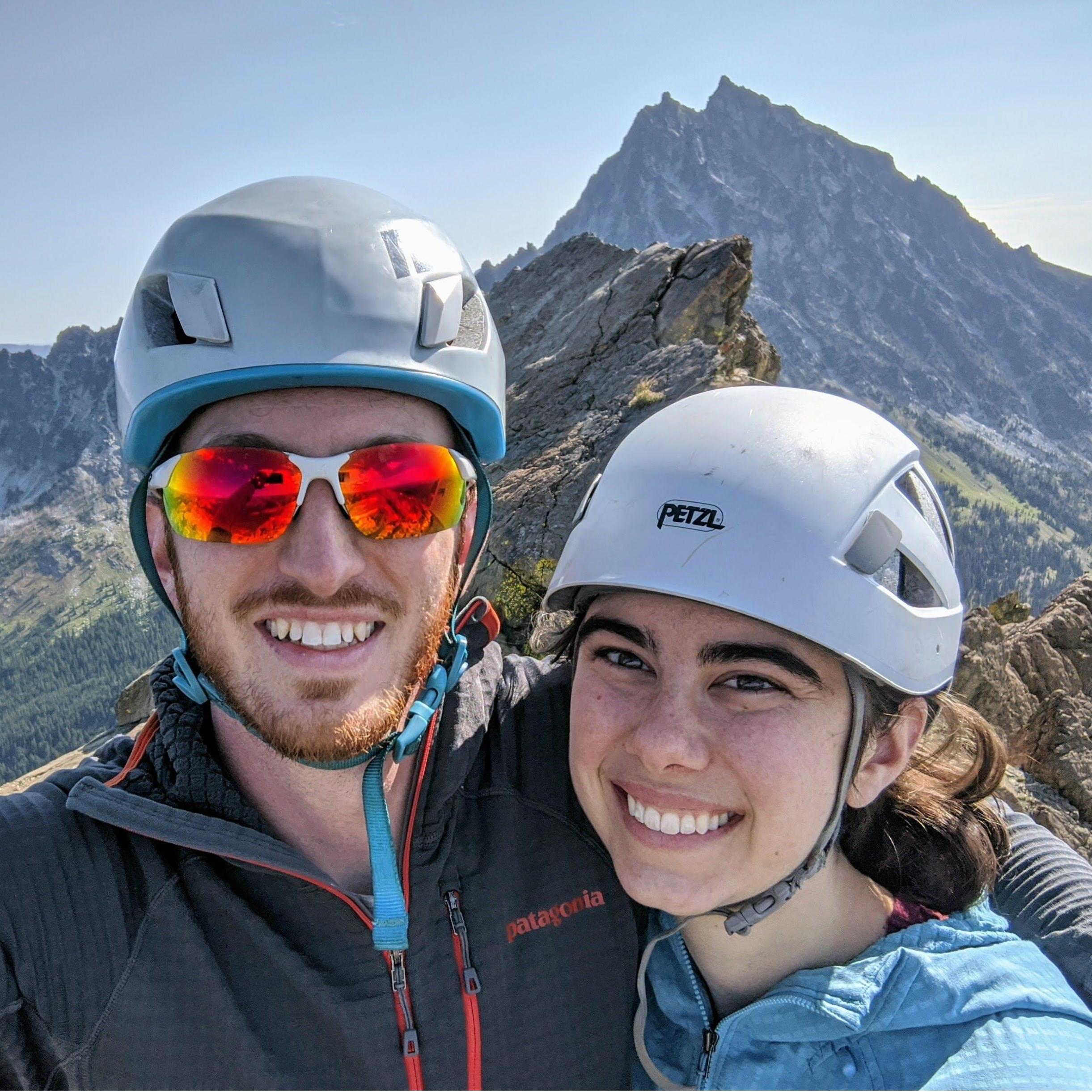 Summit of Ingalls Peak in the north Cascades of Washington.