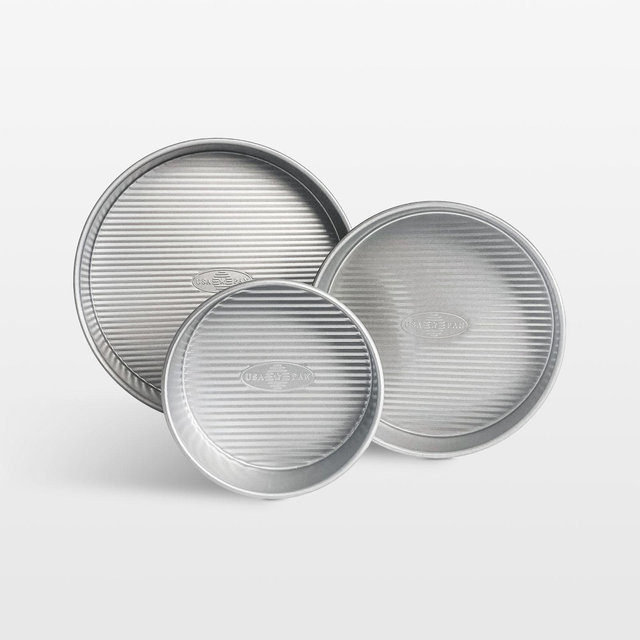 USA Pan 3-Piece Round Cake Pan Set