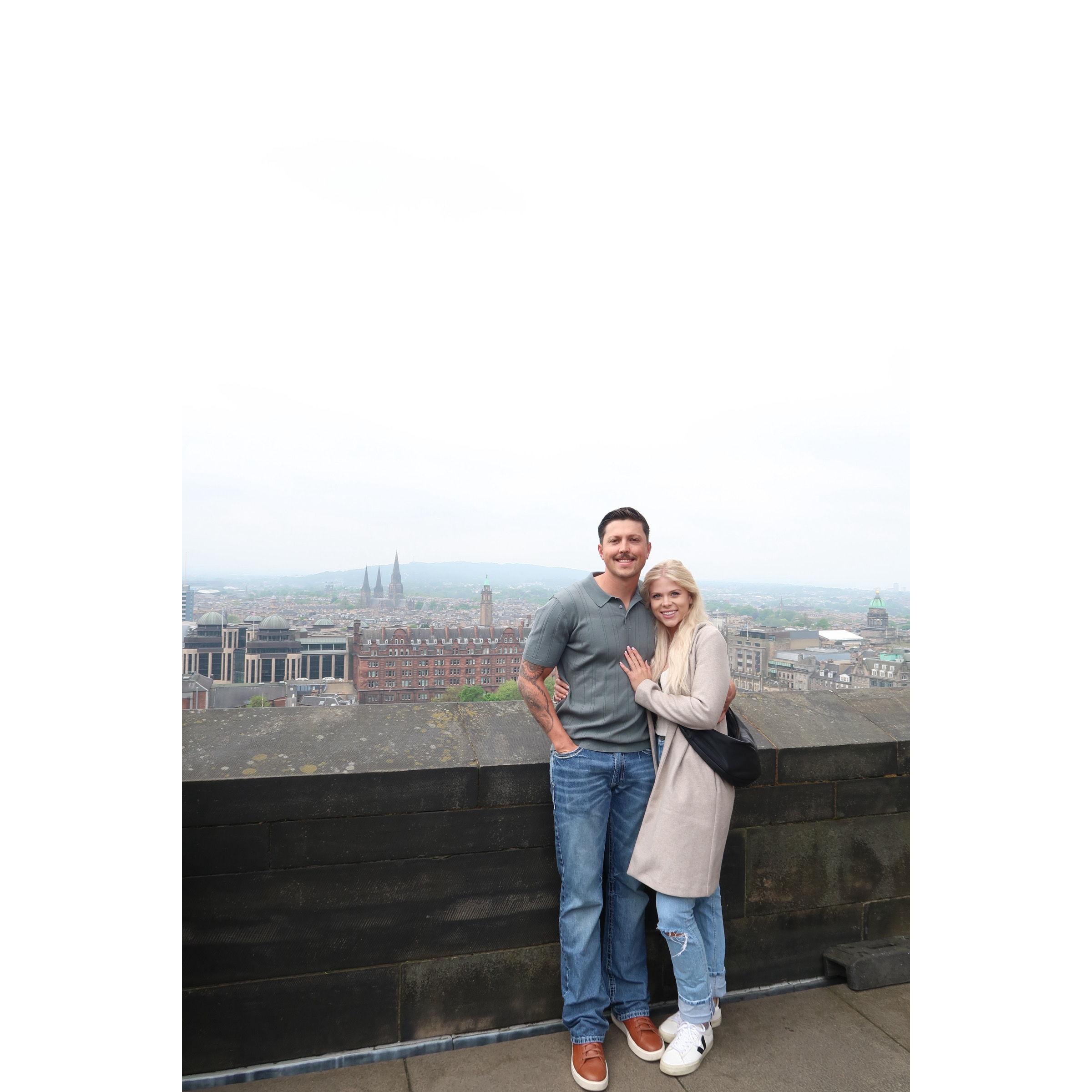 Top of Edinburgh Castle