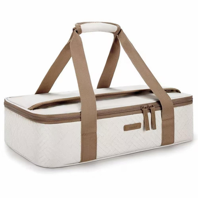 1 Piece Insulated Casserole Carrier Sp+ for Hot or Cold Foor at Thermal Food Carri for Picnic Cookouts Live Ch Potluck Parties