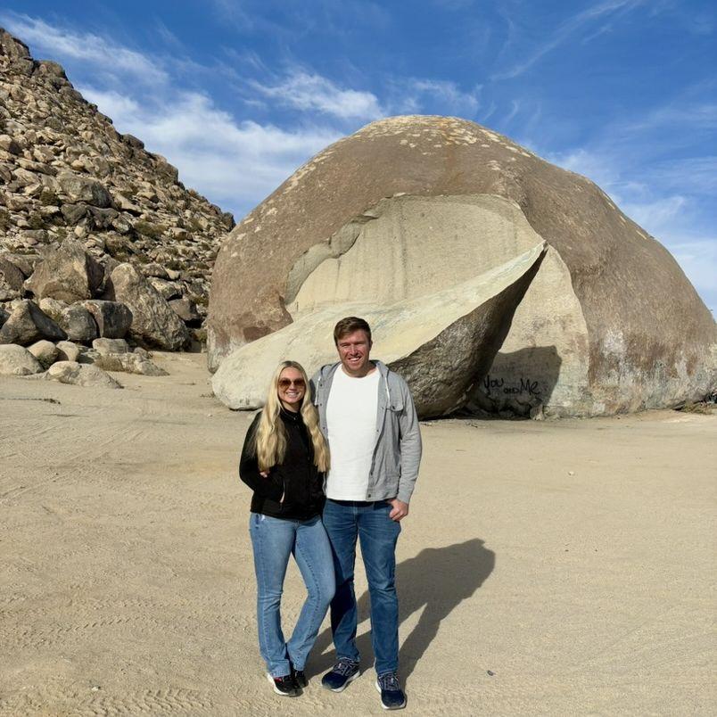 Giant Rock (yes, that's what it's called) - Mojave Desert, Dec 2024