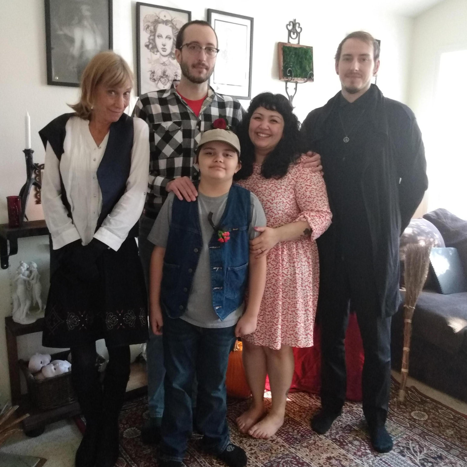 With Maria and Will
