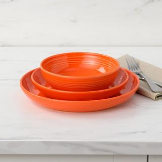 Bistro Coupe 3-Piece Place Setting with Salad Bowl, Service for 1
