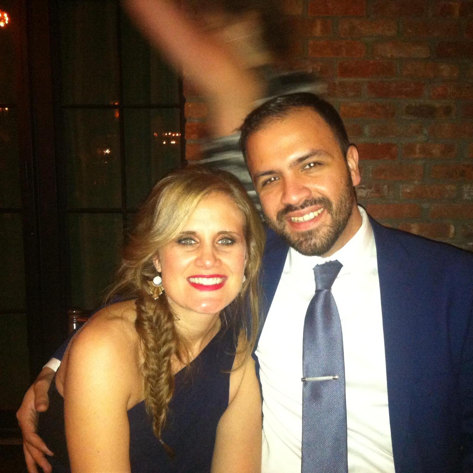 At the Bowery for Kari and Joe’s glam NYC wedding!