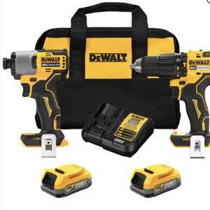 DeWalt 20V MAX Lithium-Ion 2-Tool Cordless Brushless Combo Kit
