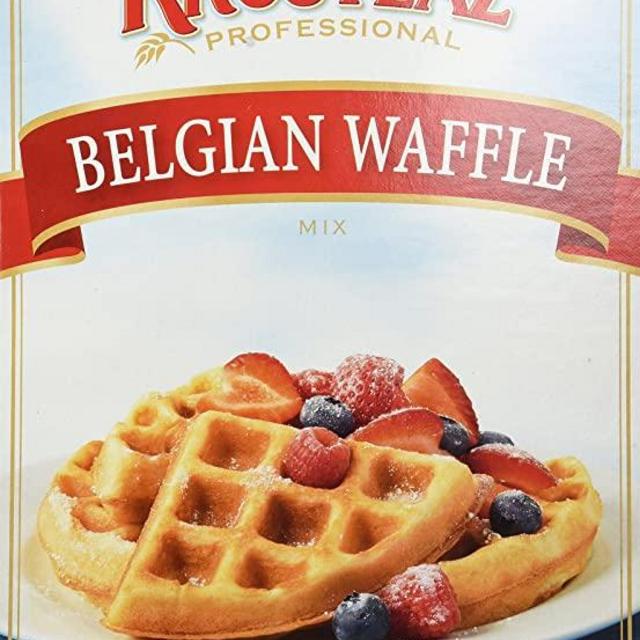 Krusteaz Belgian Waffle Mix - 5 Pound Foodservice Bag