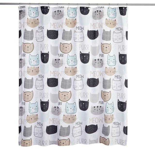 Caturday Shower Curtain - SKL Home