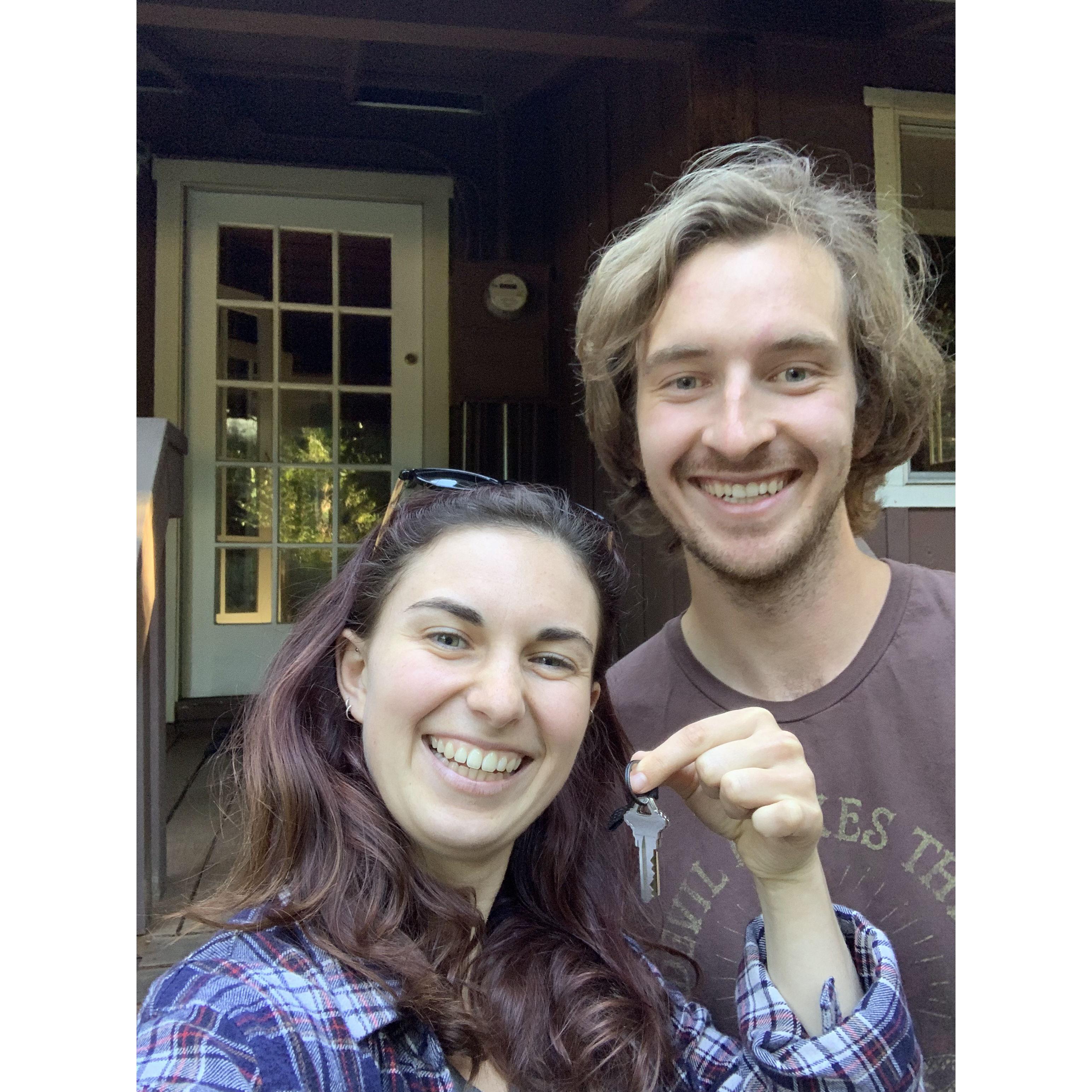 When we first bought our house in Felton 2019