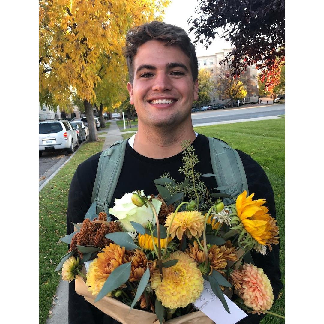 Jake always brings me (Bailey) flowers! Ever since we started dating a year ago I have always had a vase of fresh flowers in from Jake. <3