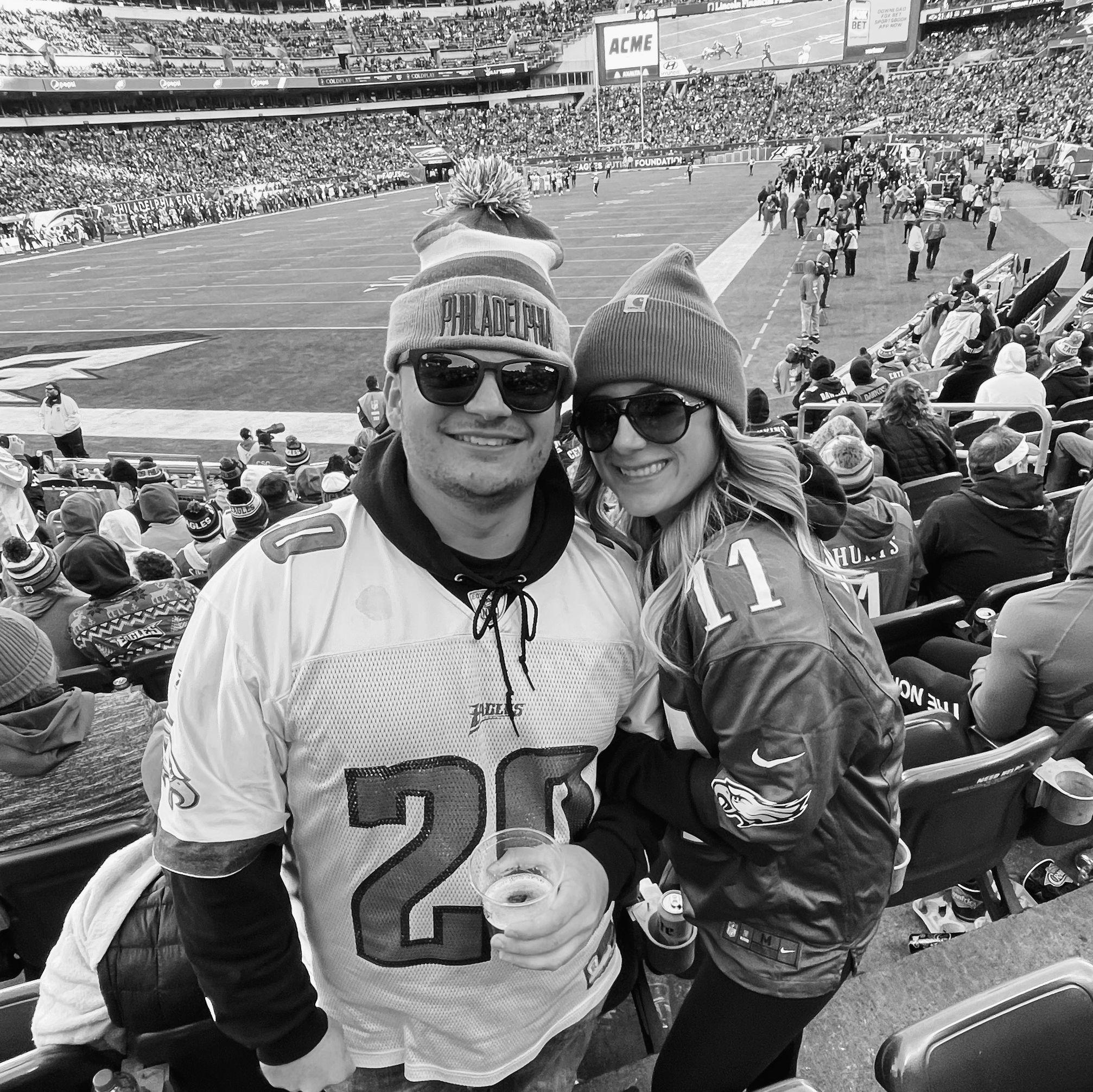 2021: Gianna officially became an Eagles fan