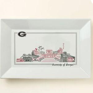 University of Georgia - College Cityscape Tray | College Serving Tray