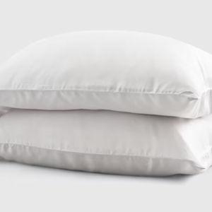 Bamboo Pillowcase Set in White (Standard)
