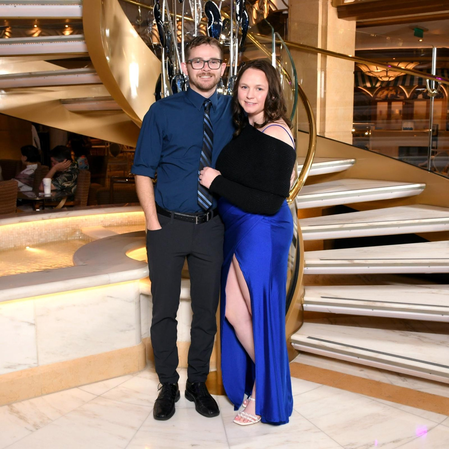 Formal night from our Alaska cruise.