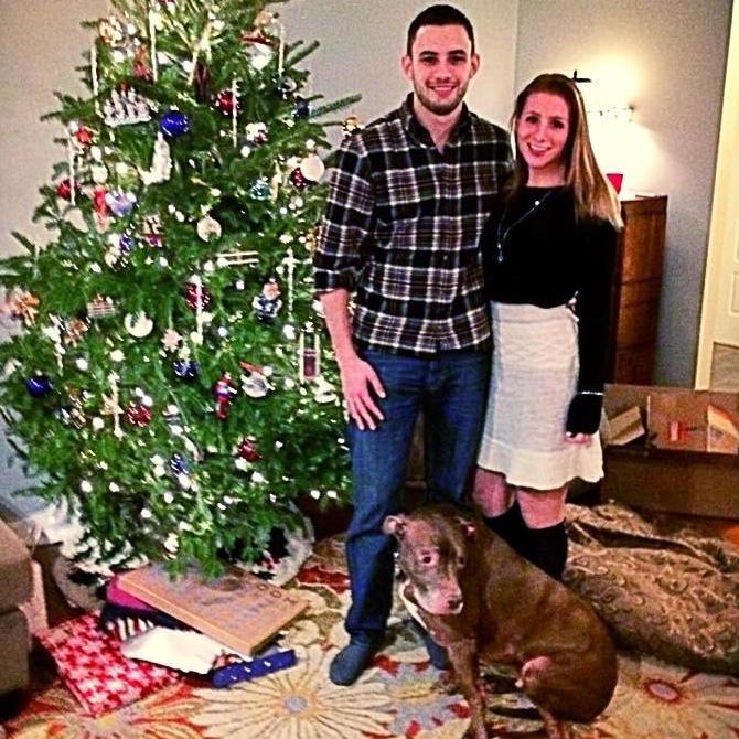 Christmas 2015 with Tyson!