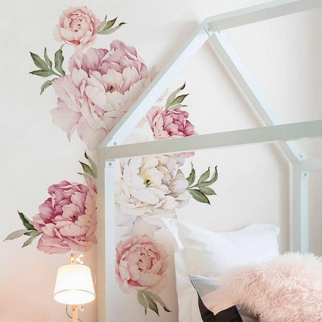 Peony Flowers Wall Decal
