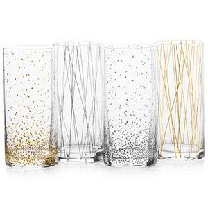 Cheers Party Highball Glasses, Set of 4