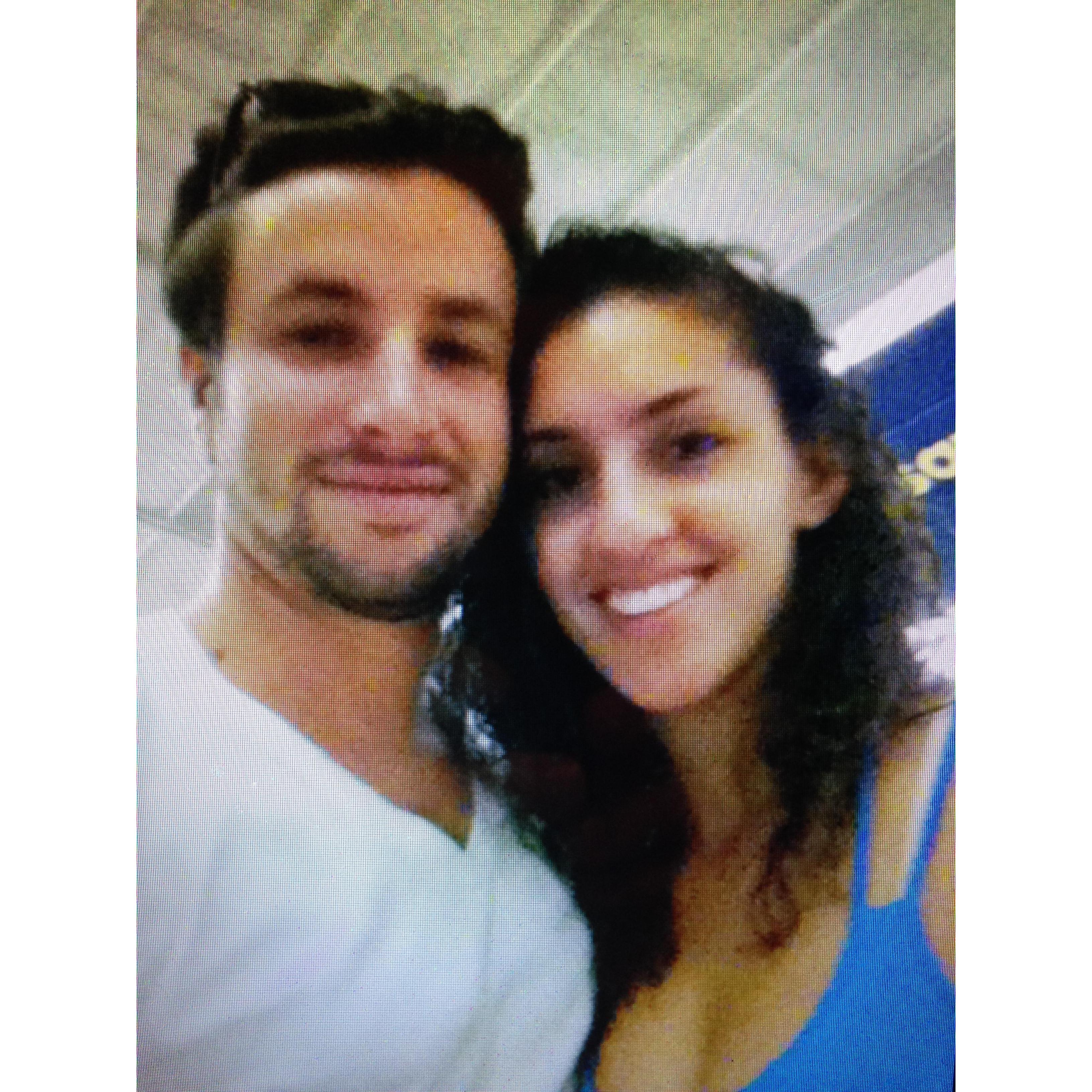Our very first picture together, 2011 Tel Aviv