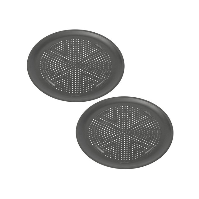 Good Cook Set of 2 Air perfect 15.75" Nonstick Carbon Steel Large Pizza Pans