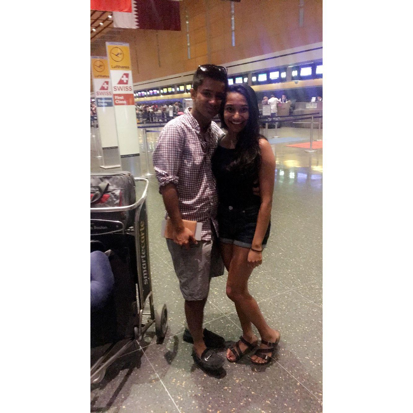 Raiyan's move back home and the start of long distance