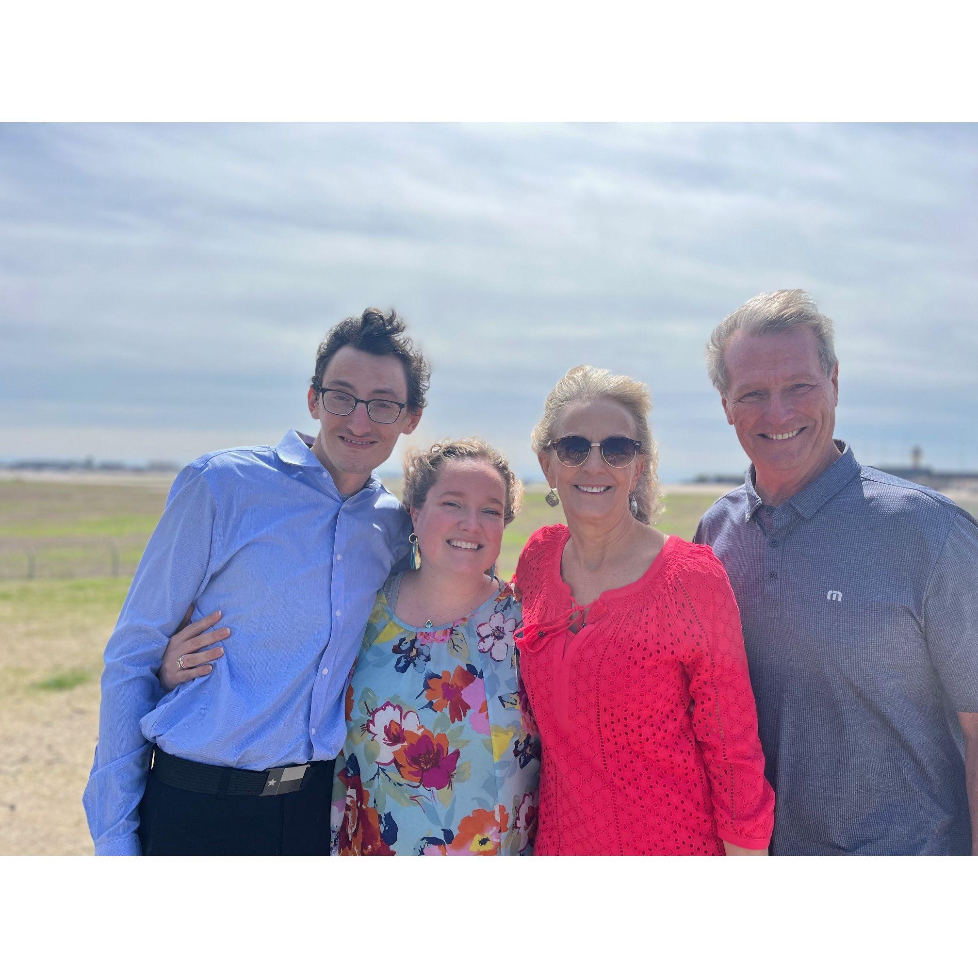 Sharing our Proposal Day with the Evans's