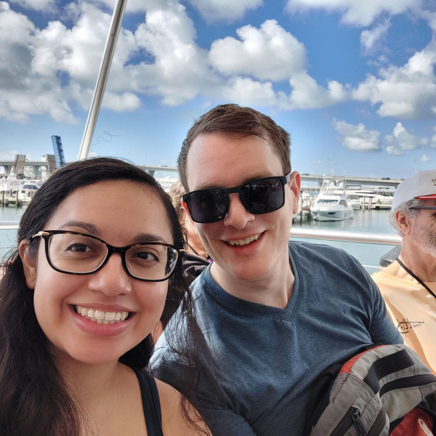 Boat tour in Miami