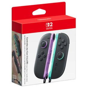 Nintendo - Joy-Con 2 (L)/(R) Light Purple / Light Green - Multi