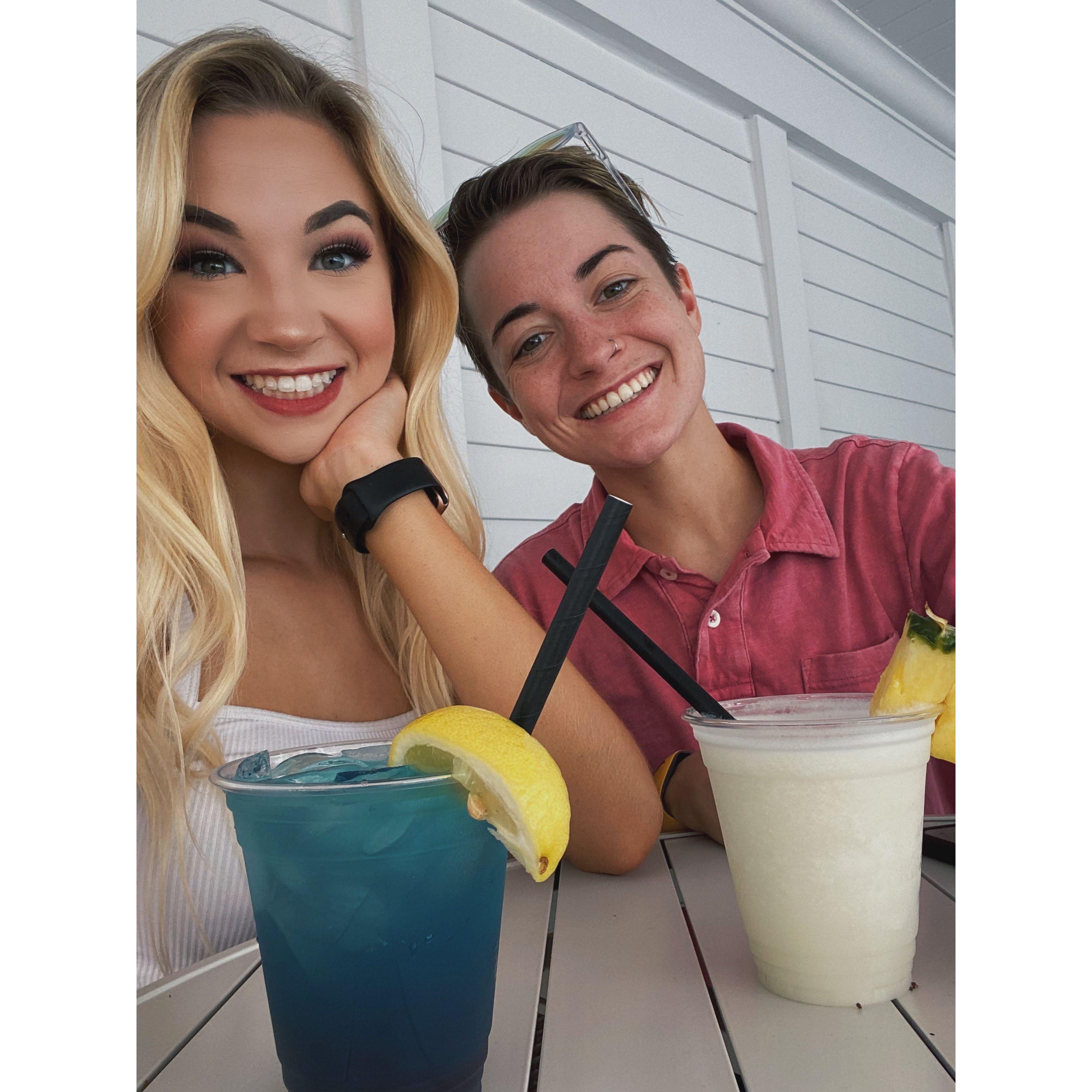 Celebrated 1 year of meeting in person, at the Grand Floridian! July 27th, 2021