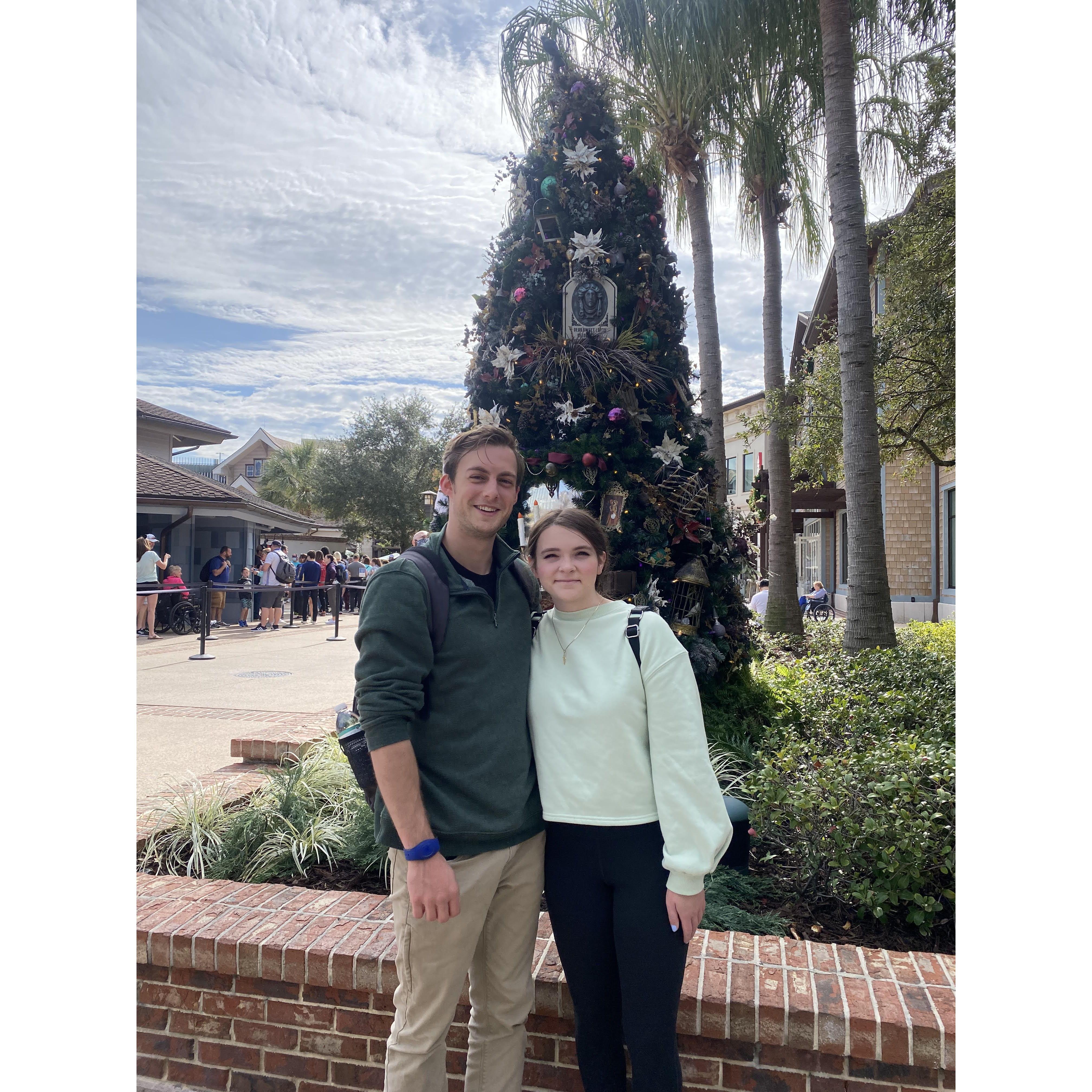 Haunted Mansion Christmas tree!